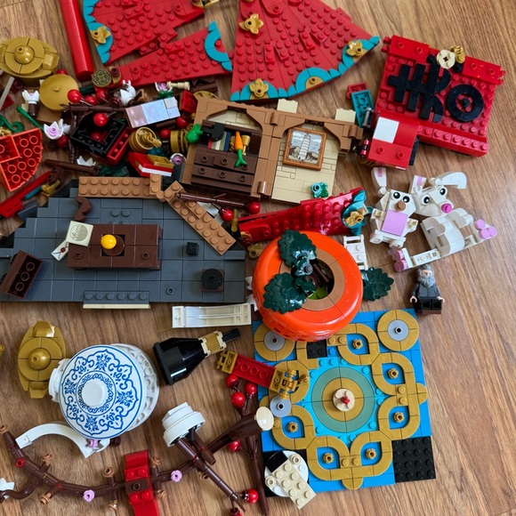 Lego Lot set Mixed Random pieces Bricks 2LB - Picture 5 of 7